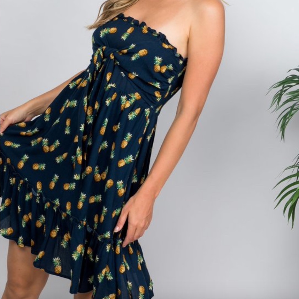 Reduced to move NEW Pineapple Tube Dress